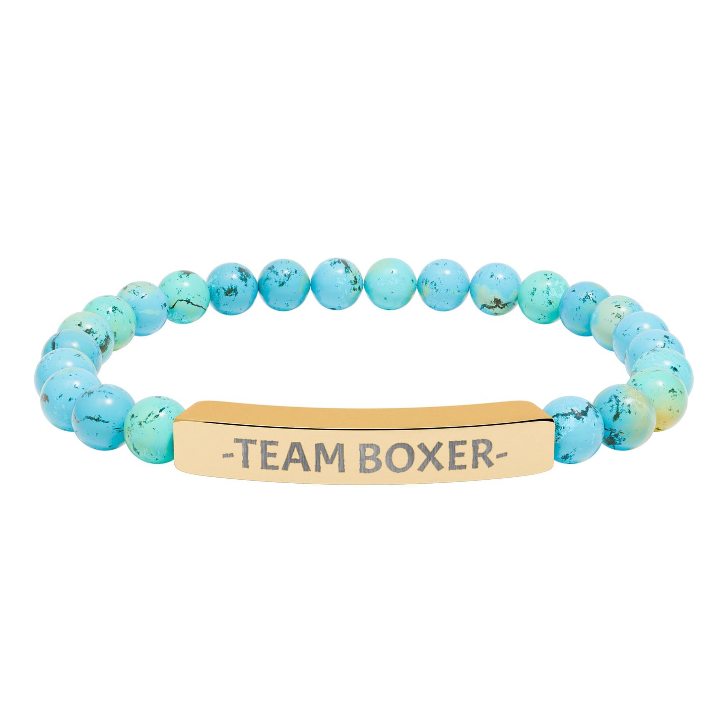 Team Boxer Beaded Bracelet