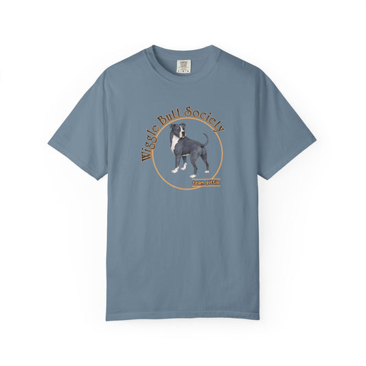 Blue Pittie Tee - Logo