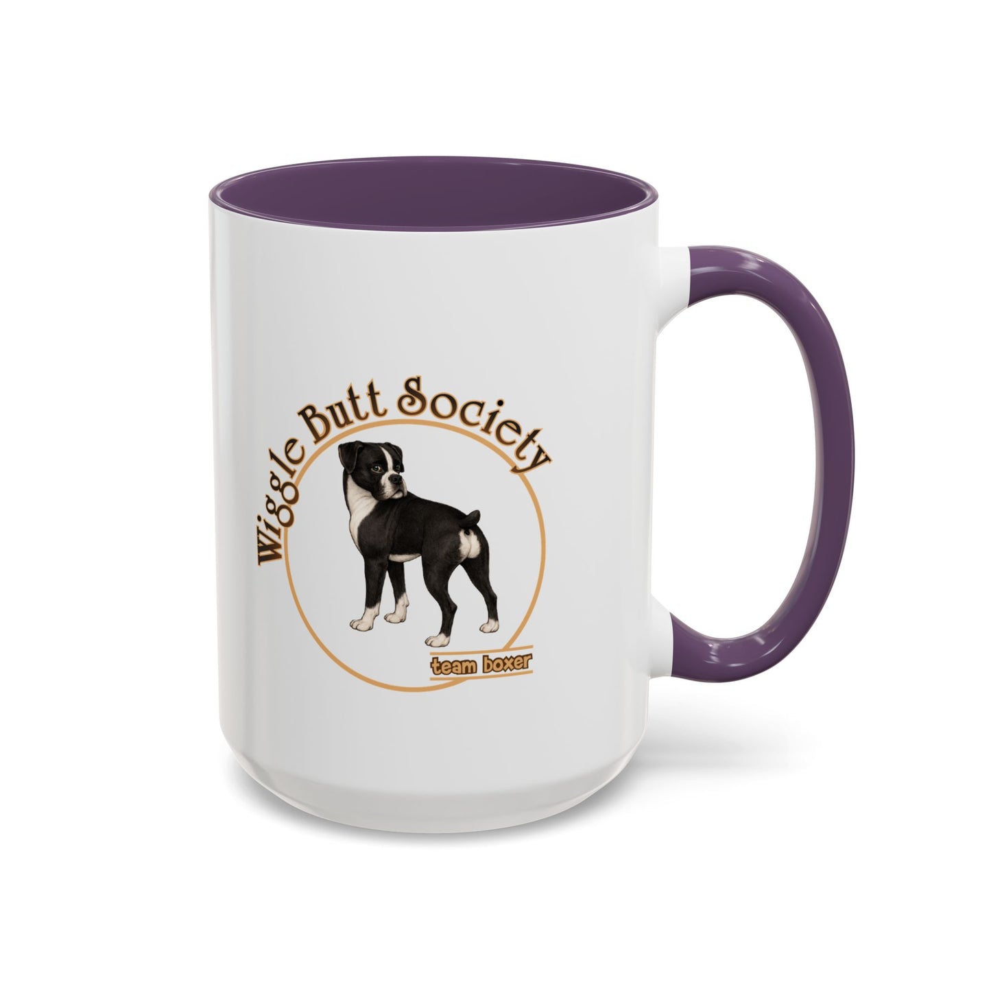 Team Boxer Mug - Flashy Sealed Brindle Boxer