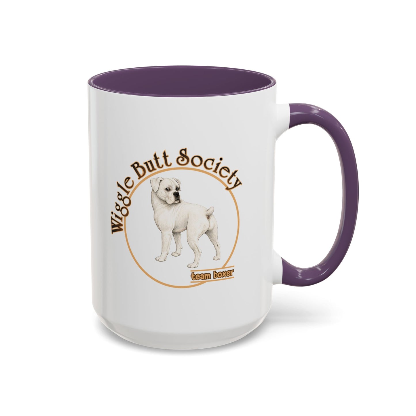 Team Boxer Mug - White Boxer