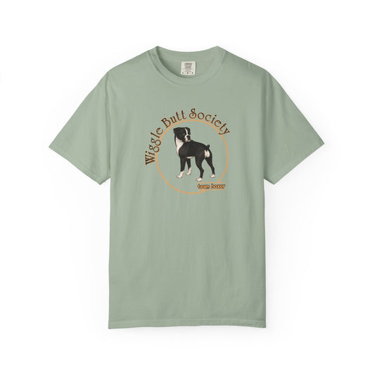 The More People I Meet The More I Like My Boxer - Team Boxer Tee - Flashy Sealed Brindle Boxer