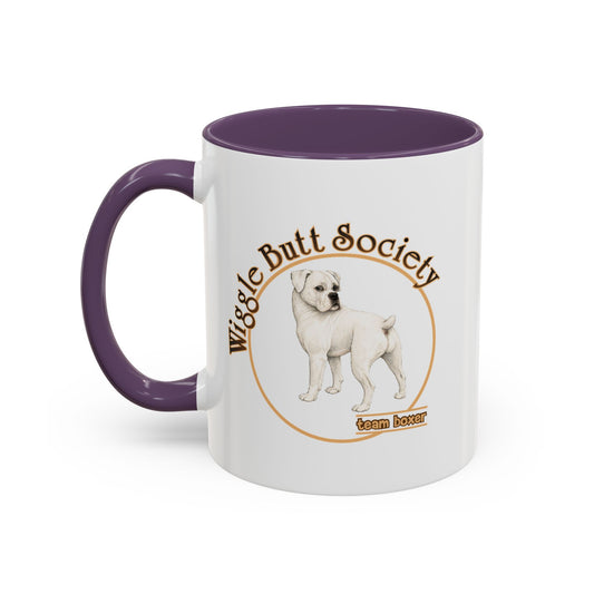 Team Boxer Mug - White Boxer