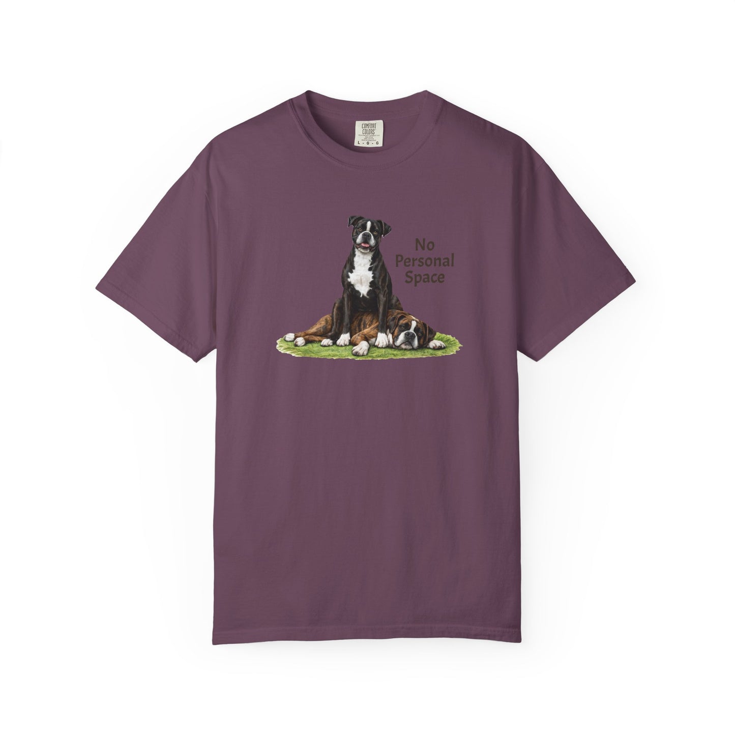 No Personal Space. Boxer Tee