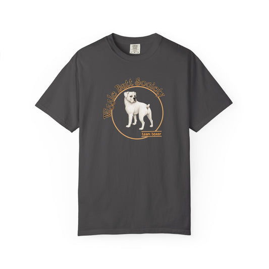White Boxer Tee - Logo