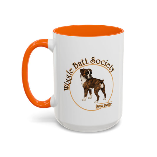 Team Boxer Mug - Flashy Brindle Boxer