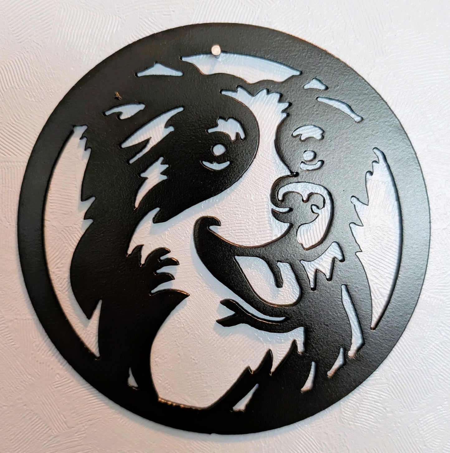 Aussie Metal Wall Round