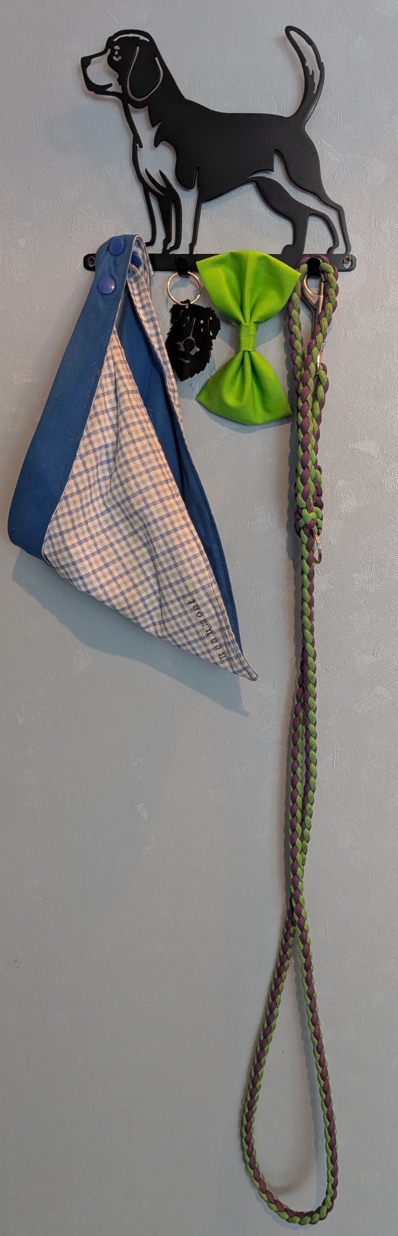 Beagle Small Key & Leash Organizer