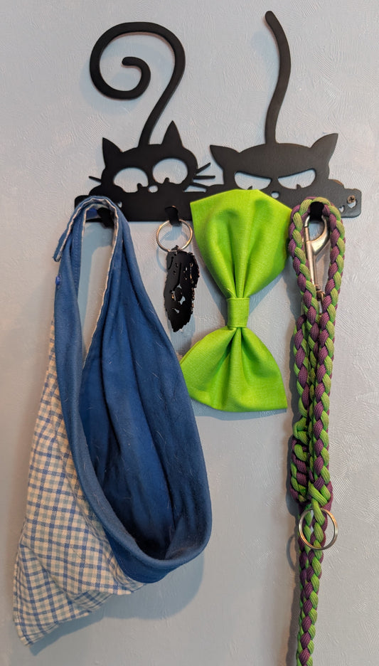 Cute Cats Small Key & Leash Organizer