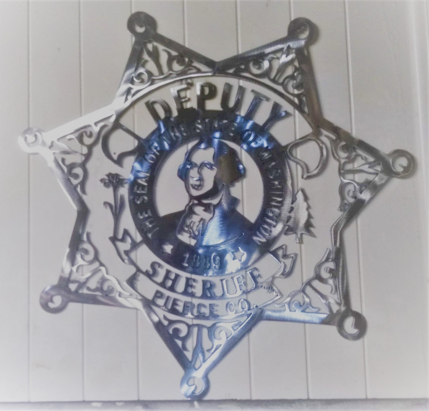 Custom Deputy Sheriff Badge – Pierce County, WA