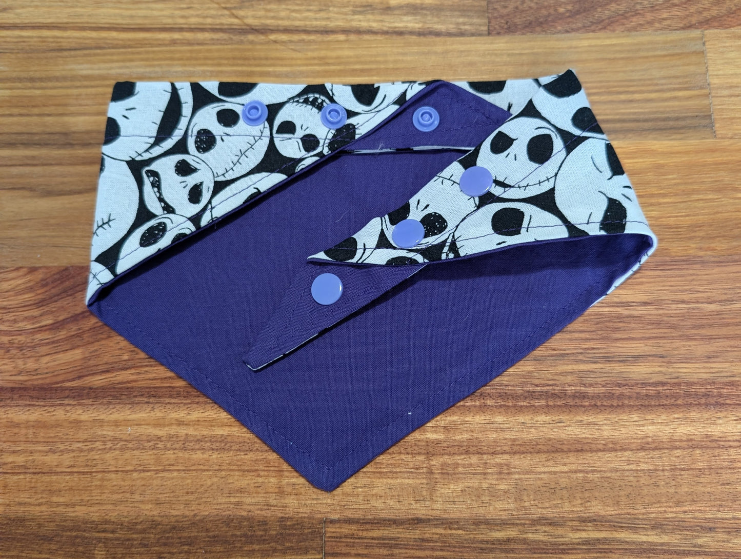 Jack Skellington Bandana - Reversable