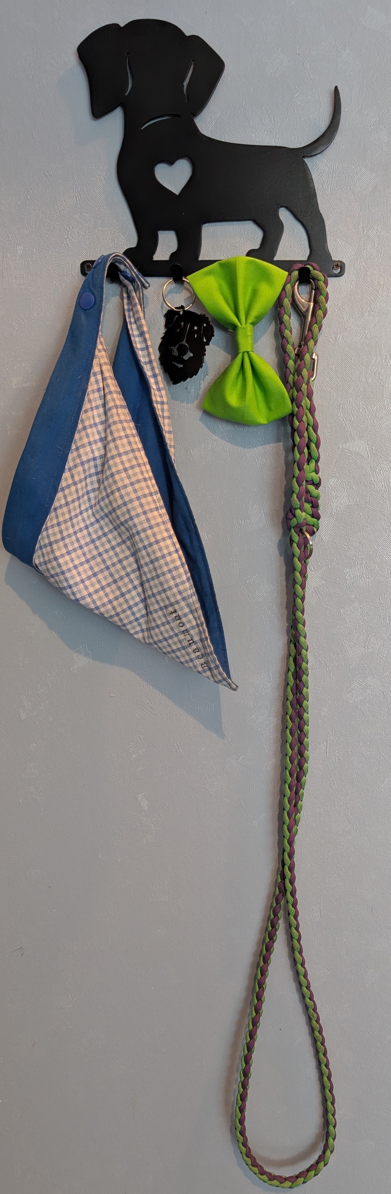 Dachshund Small Key & Leash Organizer