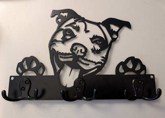 Pittie Metal Leash Hanger