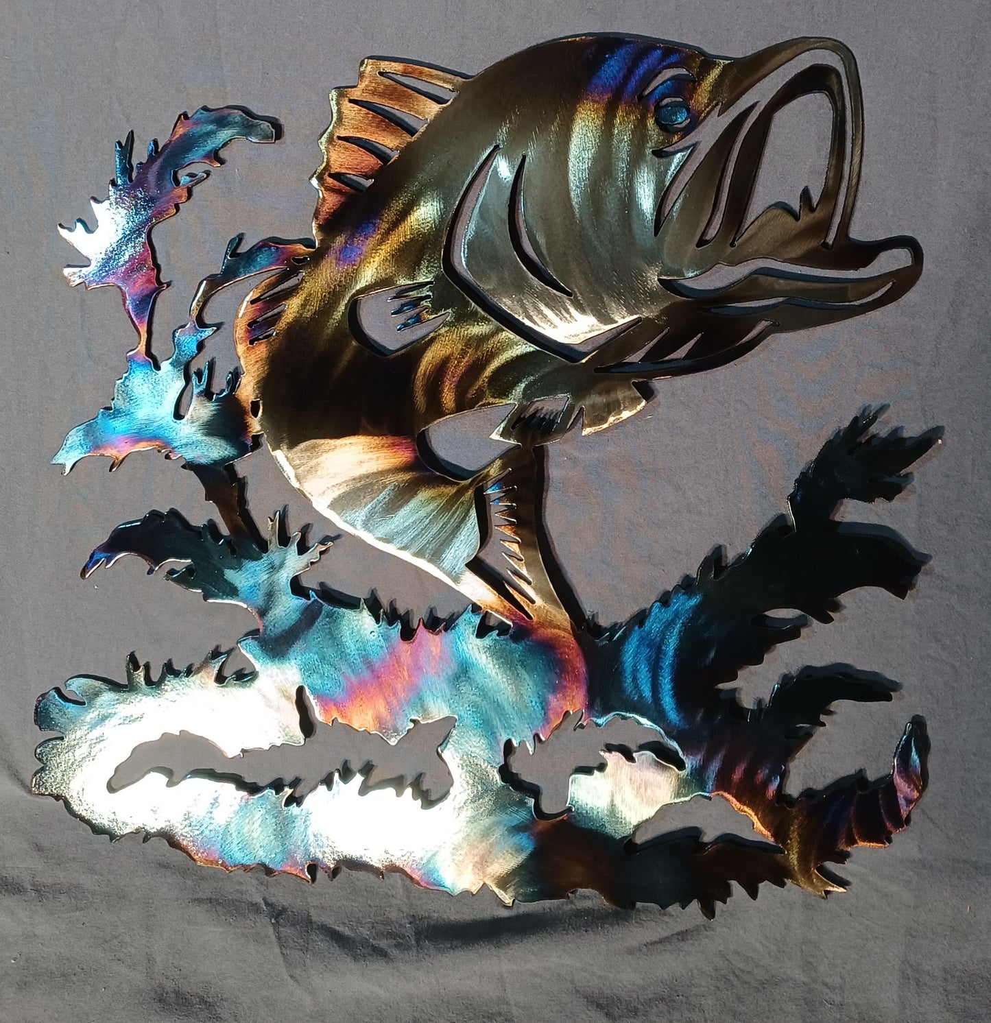 Big Bass with a splash