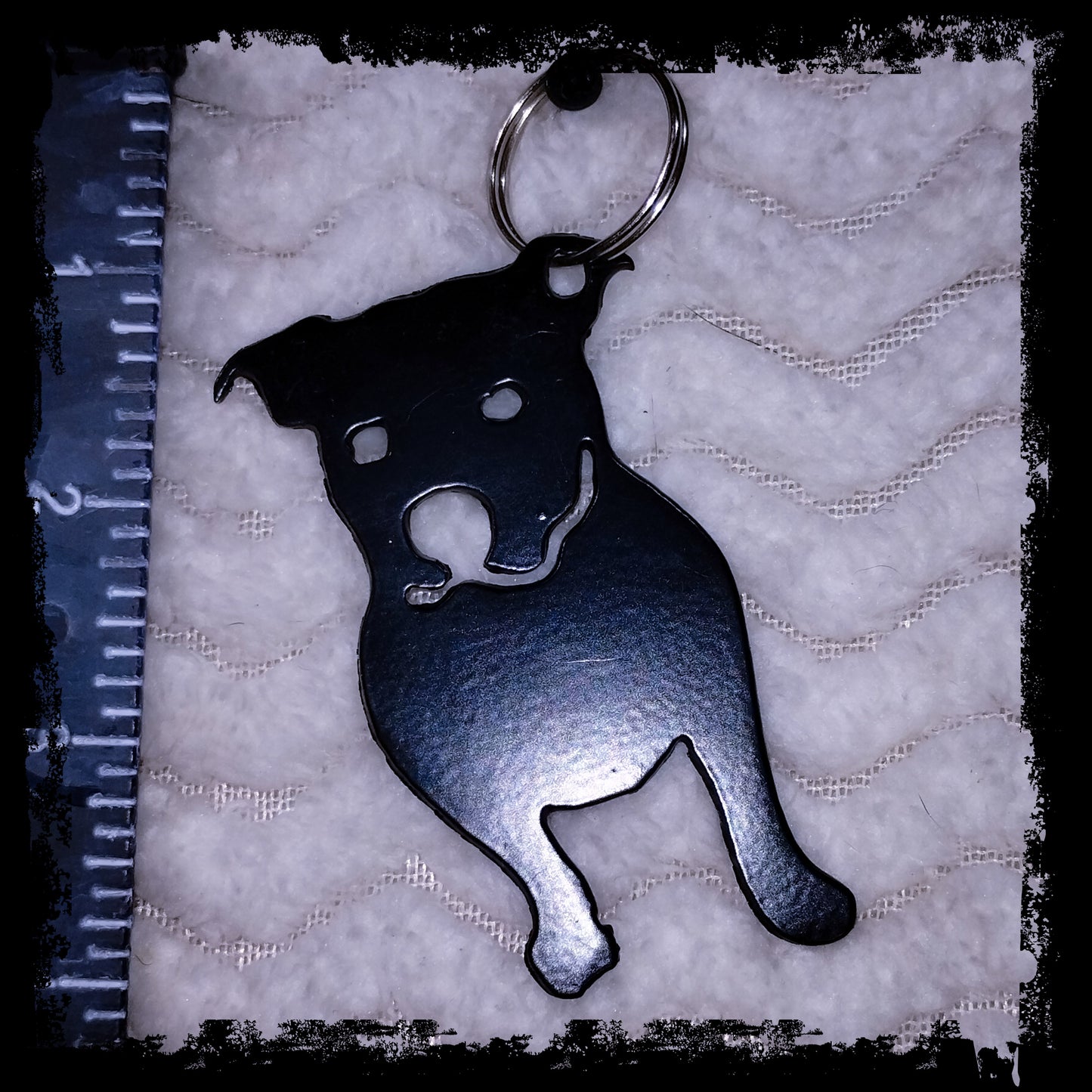 Pit Bull - Bully - American Bull Dog Metal Keychain