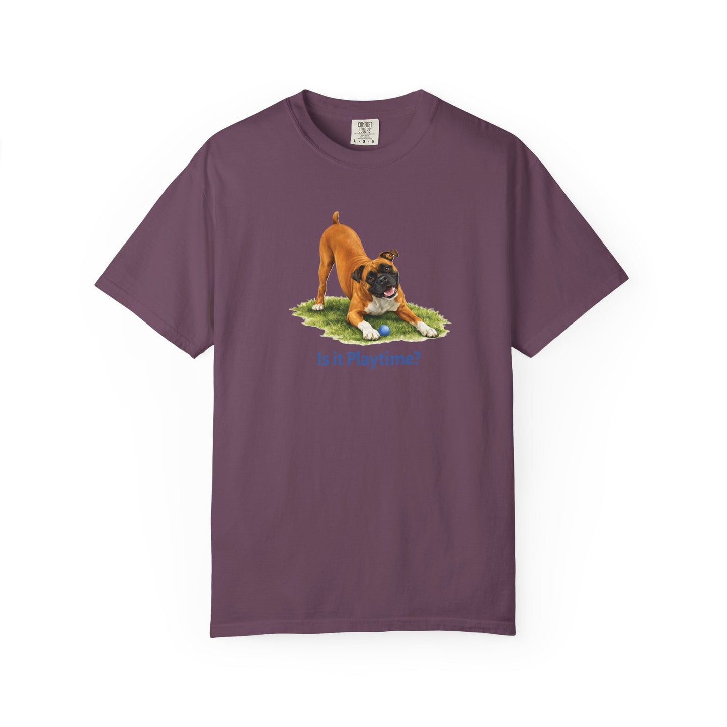 Is it Playtime? Boxer Tee