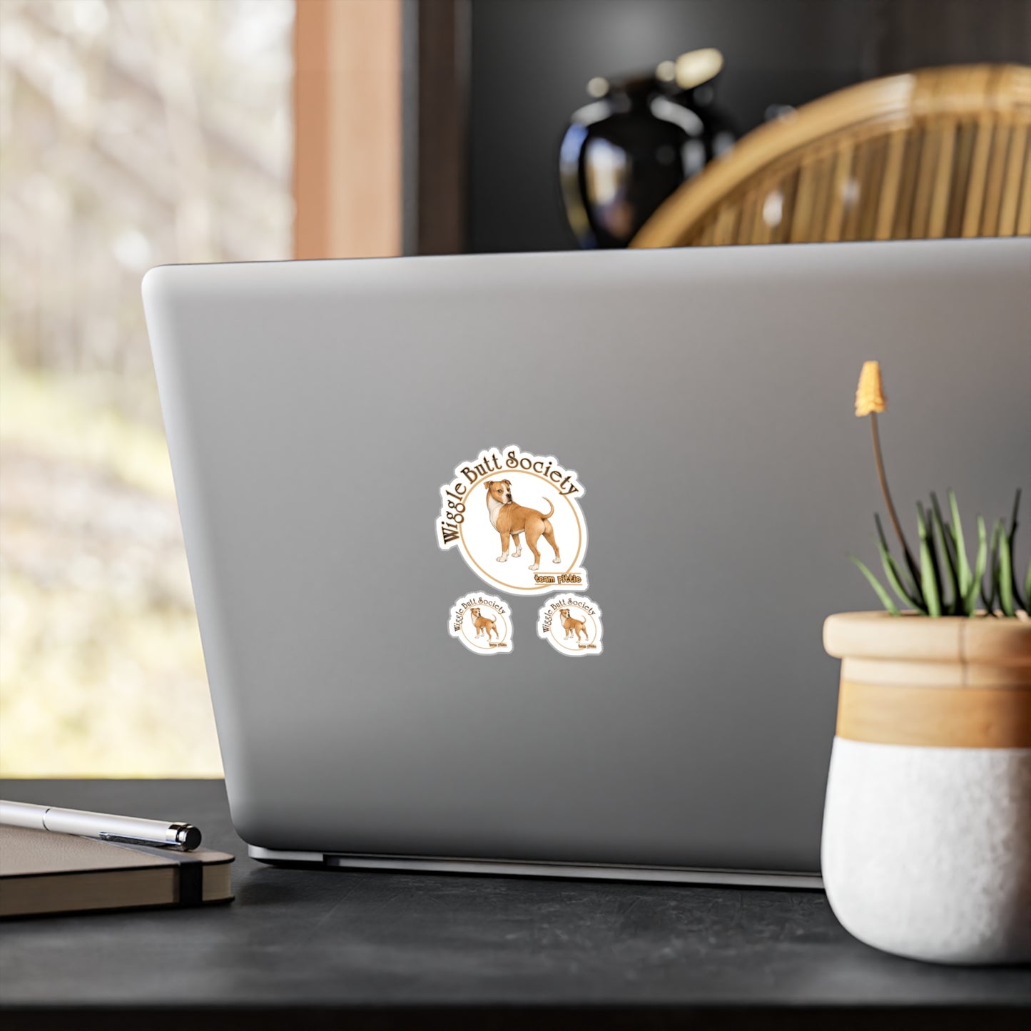 Fawn Pittie Stickers