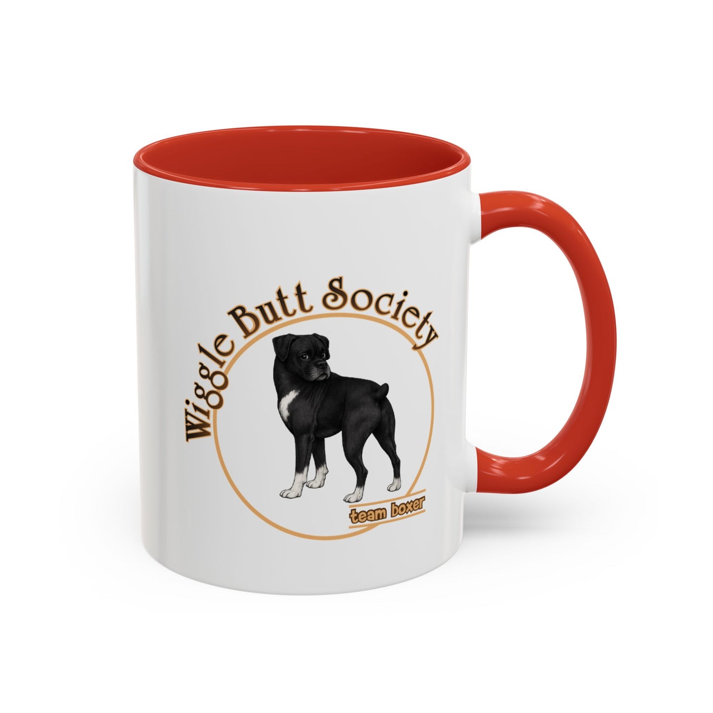 Team Boxer Mug - Sealed Brindle Boxer