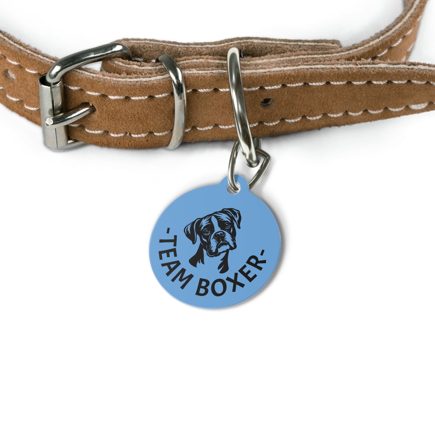 Team Boxer Badge Tag