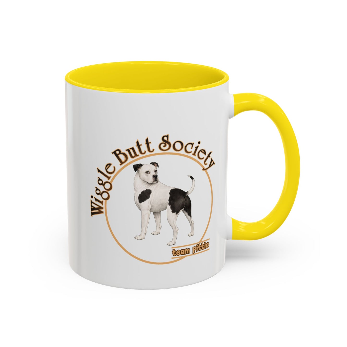 Piebald Pittie Mug