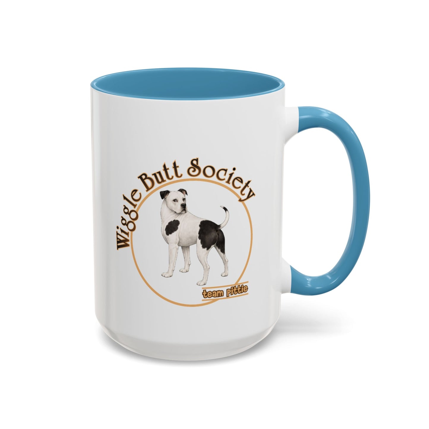 Piebald Pittie Mug