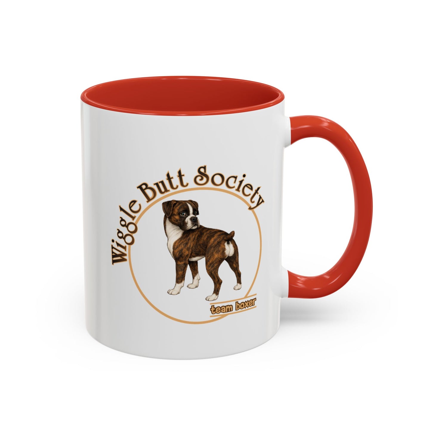 Team Boxer Mug - Flashy Brindle Boxer