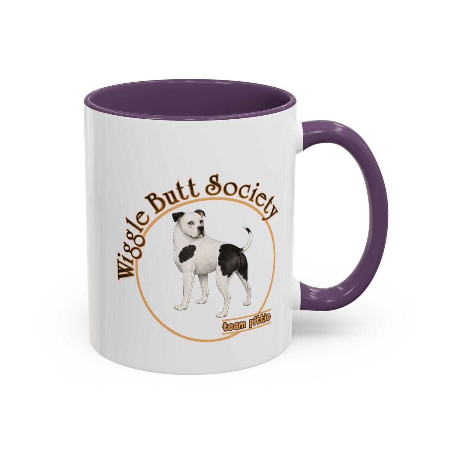 Piebald Pittie Mug