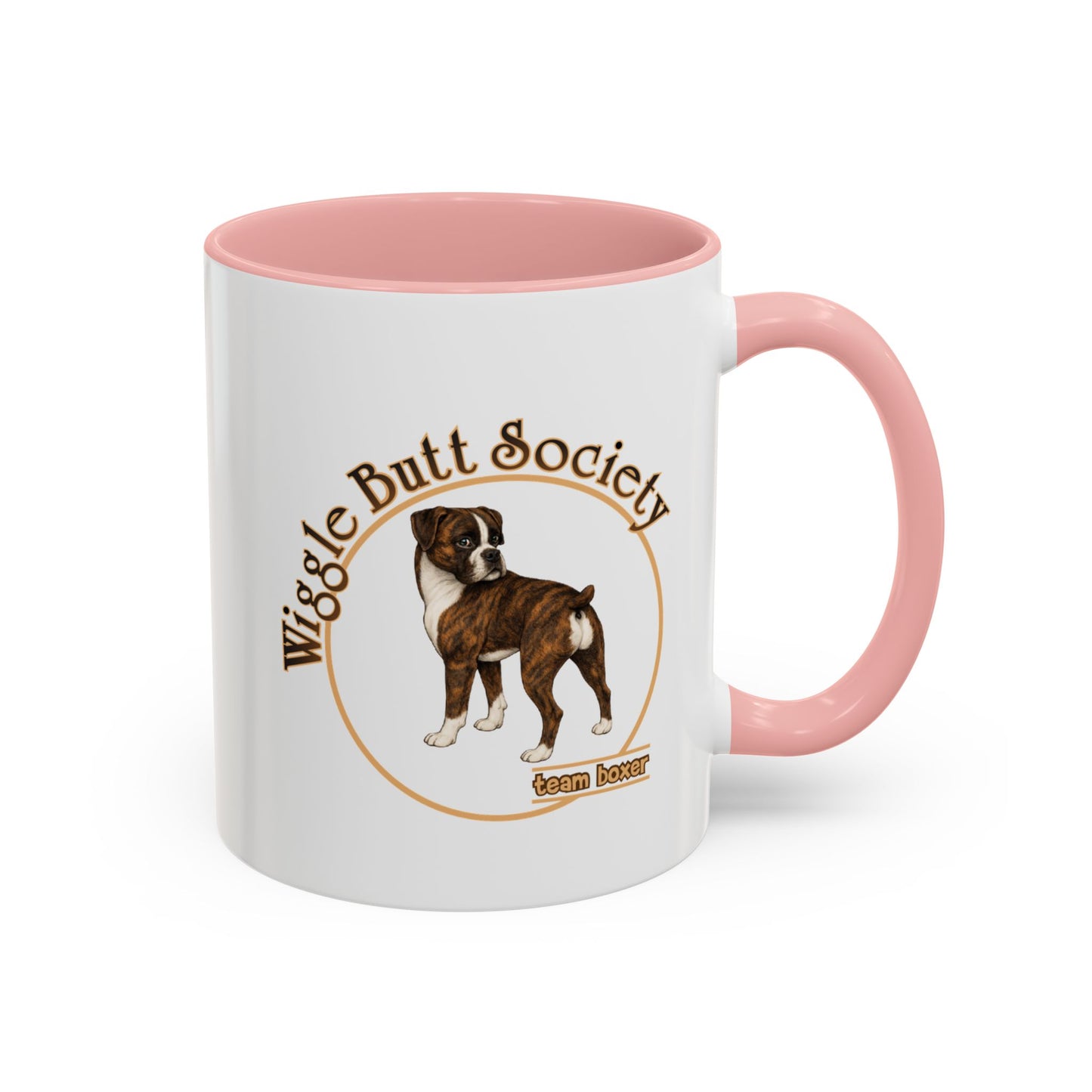 Team Boxer Mug - Flashy Brindle Boxer