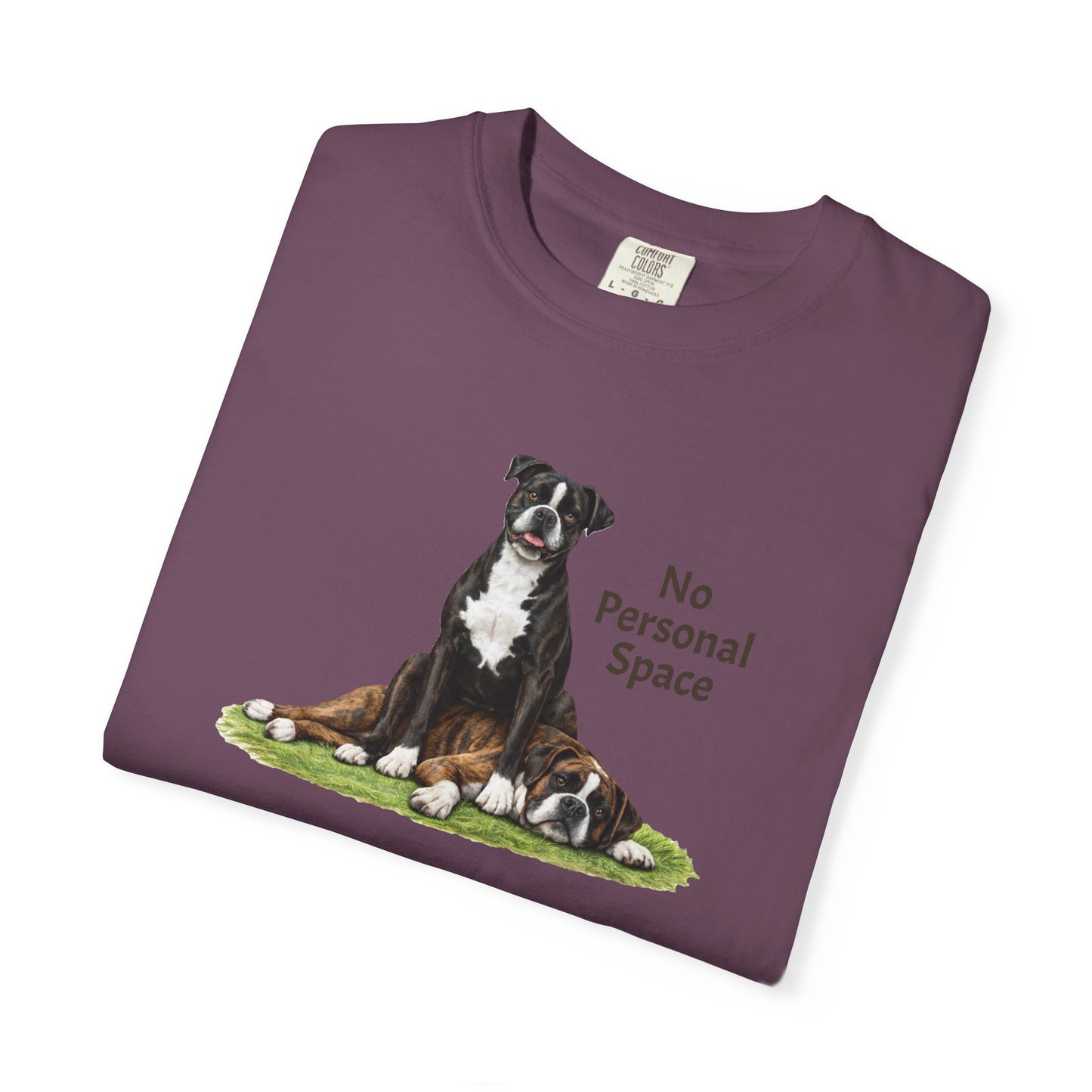 No Personal Space. Boxer Tee