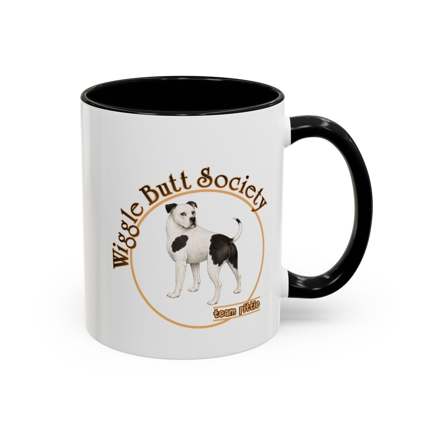 Piebald Pittie Mug