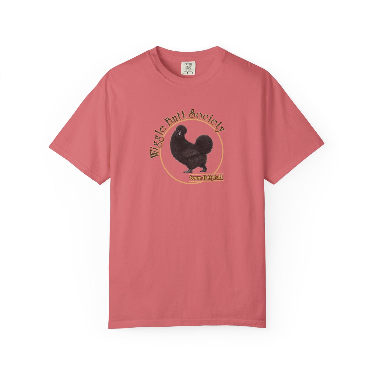 Black Silkie Fluffy Butt Crew Tee