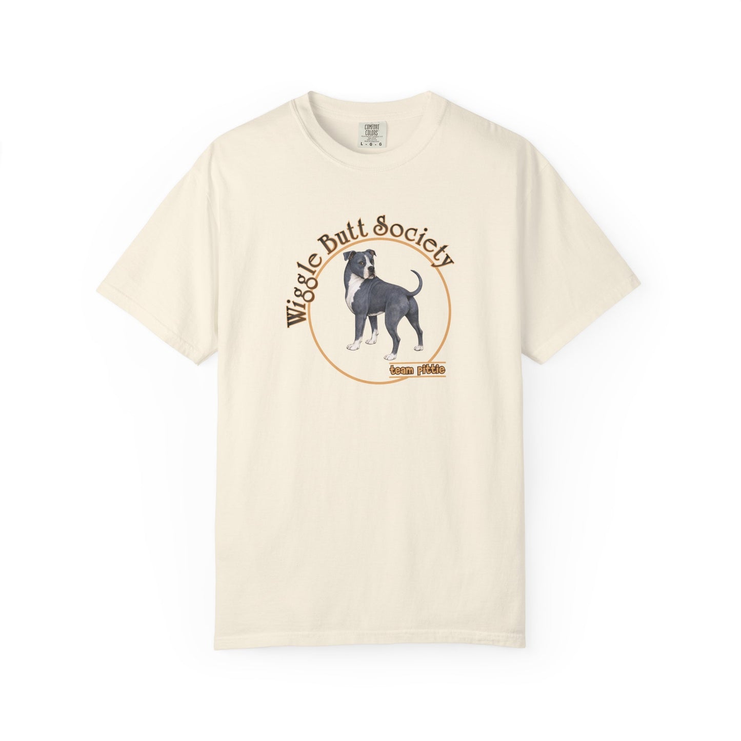 Blue Pittie Tee - Logo