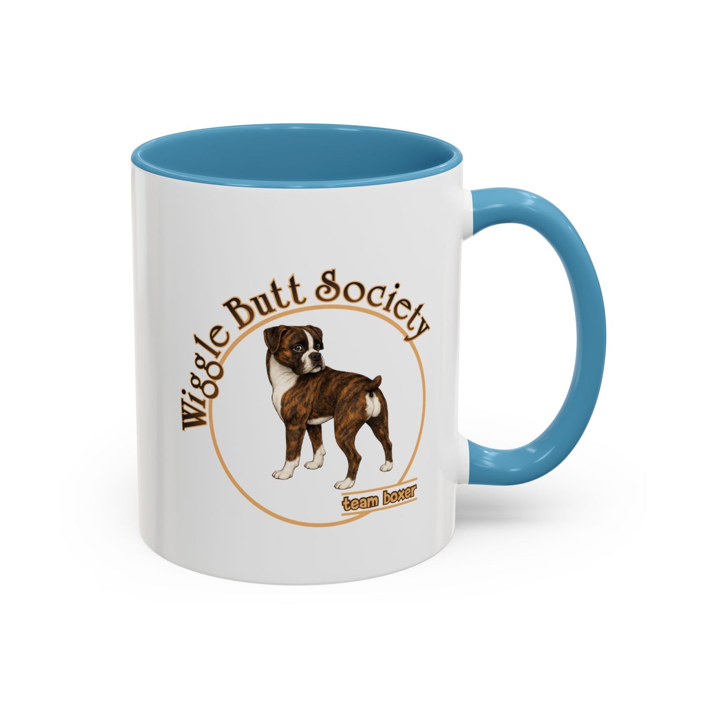 Team Boxer Mug - Flashy Brindle Boxer