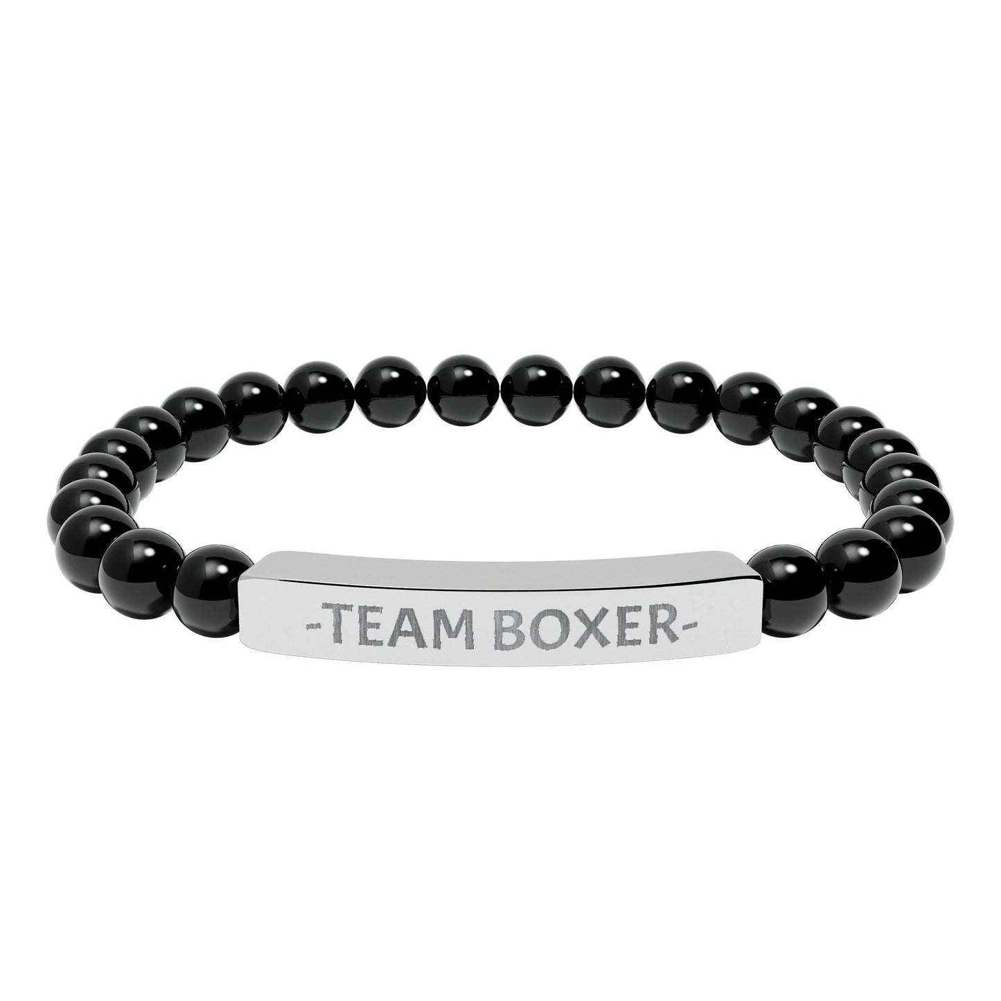 Team Boxer Beaded Bracelet