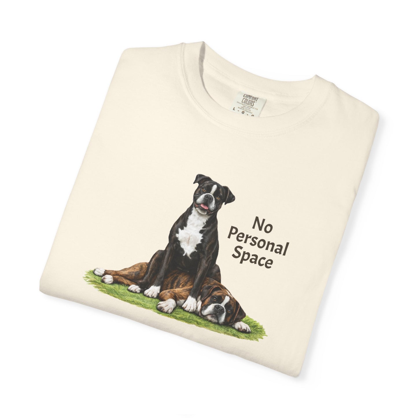 No Personal Space. Boxer Tee