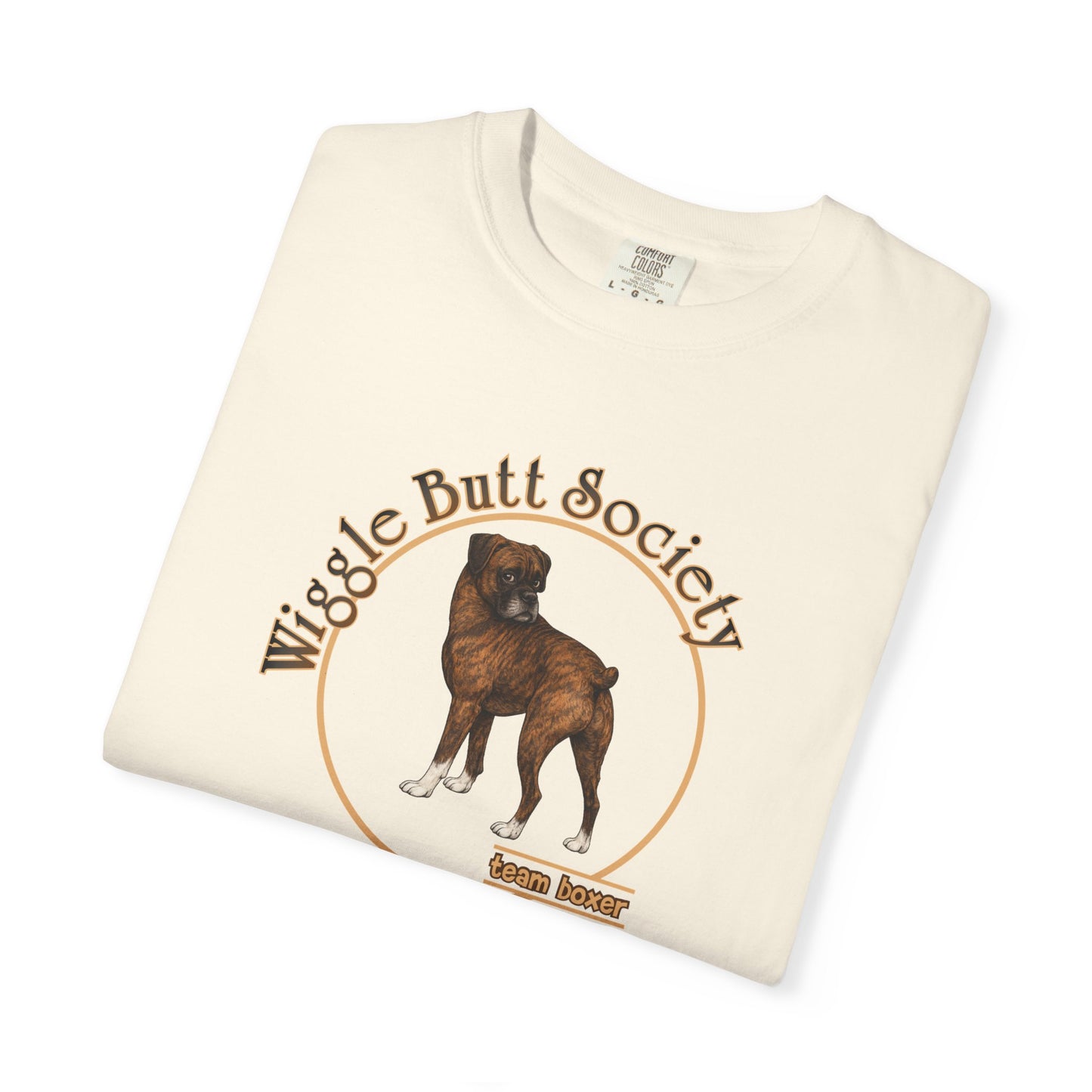 Brindle Boxer Tee - Double Sided "...I Like My Boxer”