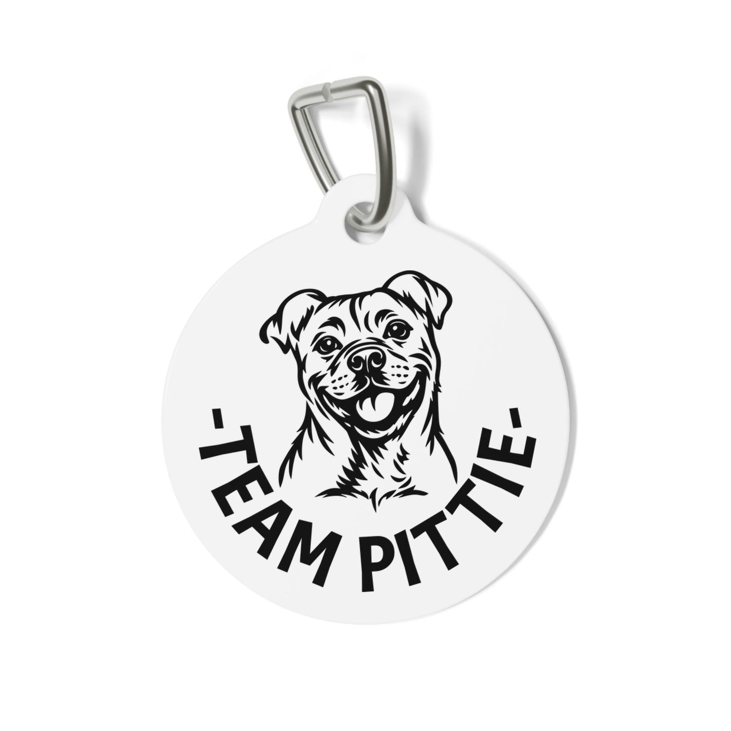 Team Pittie Badge Tag