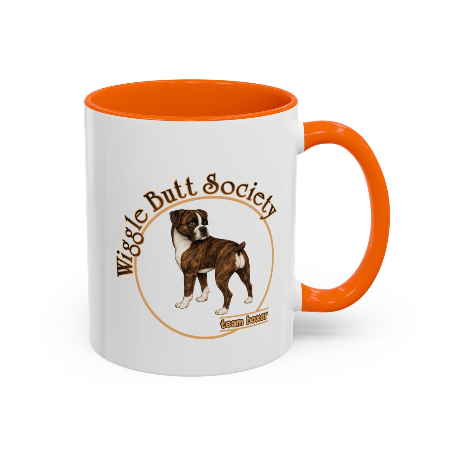 Team Boxer Mug - Flashy Brindle Boxer