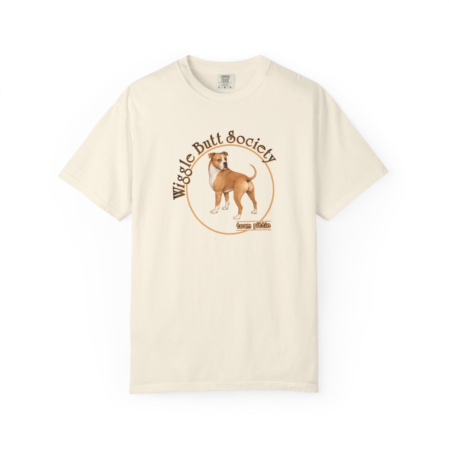 Fawn Pittie Tee - Double Sided - "...I Like My Pittie"
