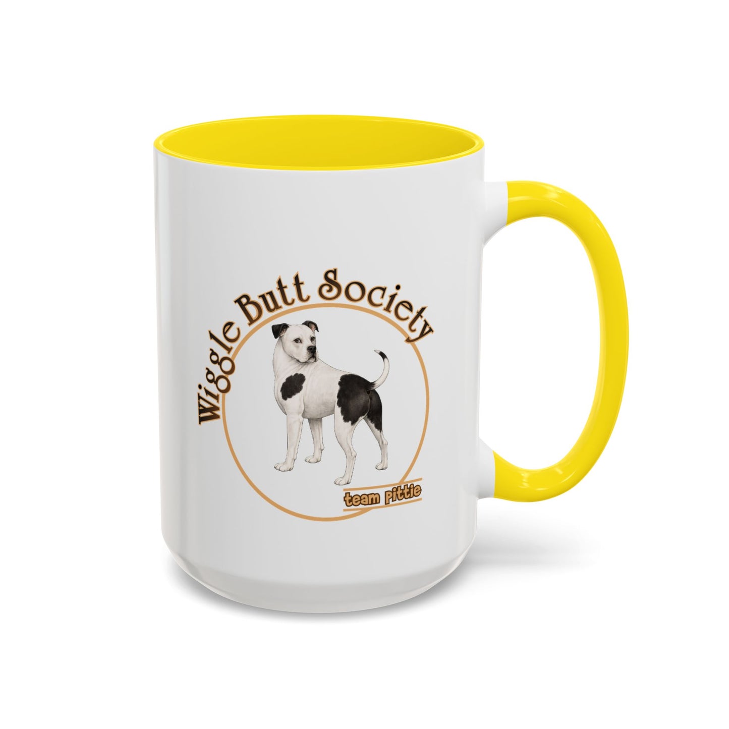 Piebald Pittie Mug