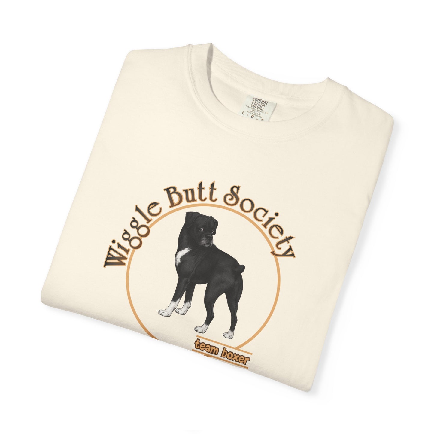 Sealed Brindle Boxer Tee - Double Sided "...I Like My Boxer”
