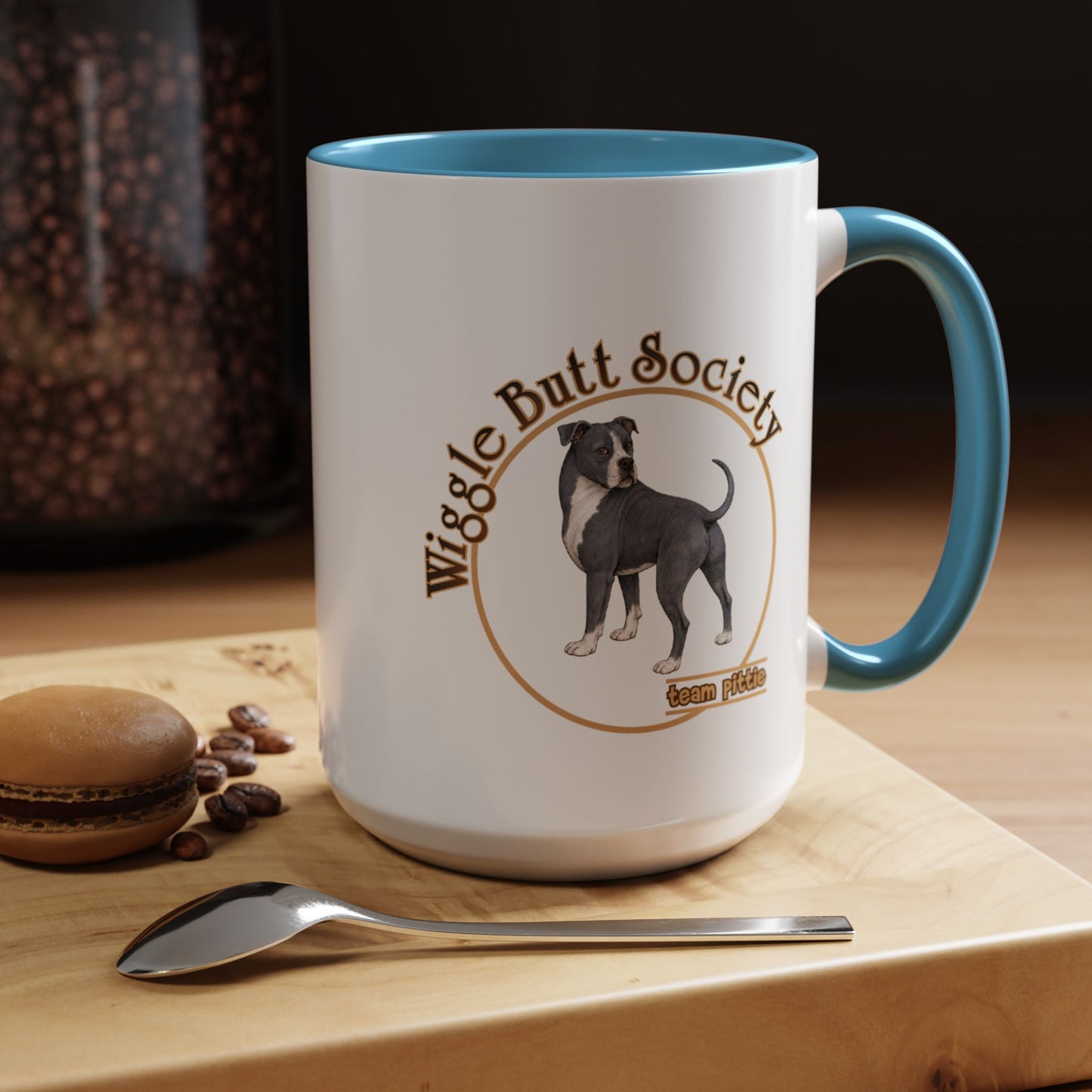 Blue Pit Bull Mug
