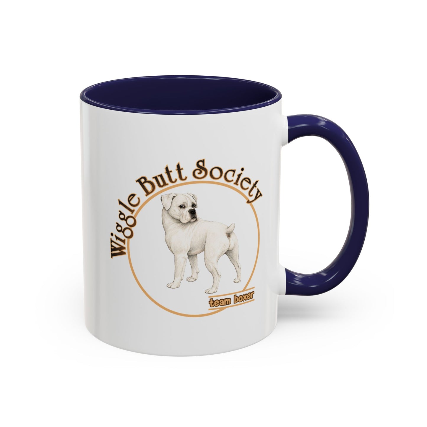 Team Boxer Mug - White Boxer