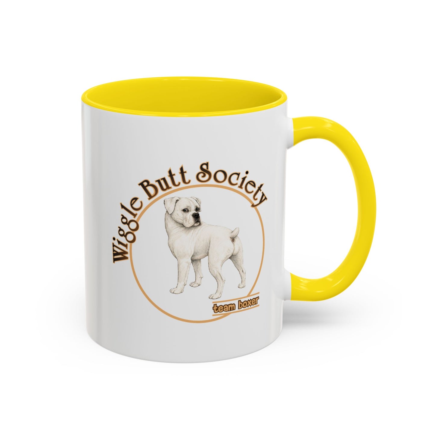 Team Boxer Mug - White Boxer