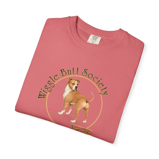 Fawn Pittie Tee - Double Sided - "Built Like a Tank"