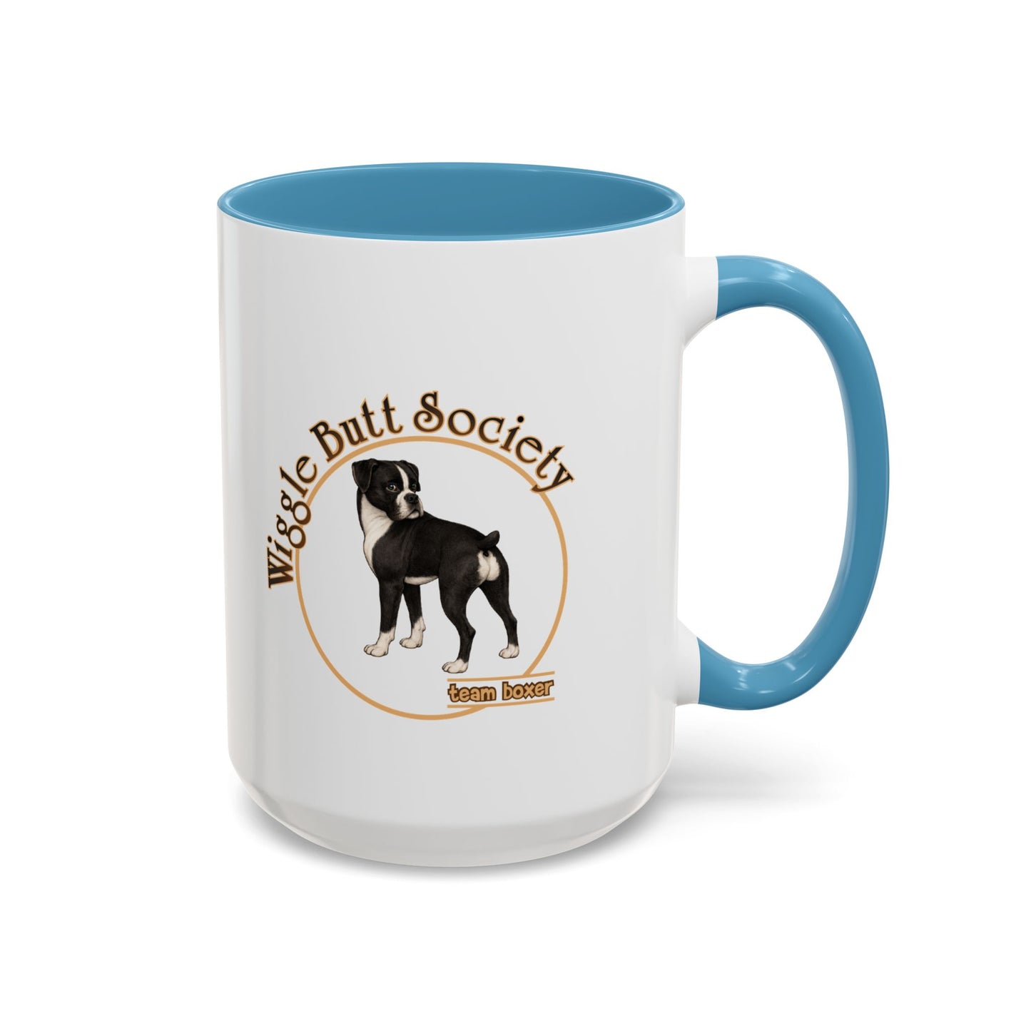 Team Boxer Mug - Flashy Sealed Brindle Boxer