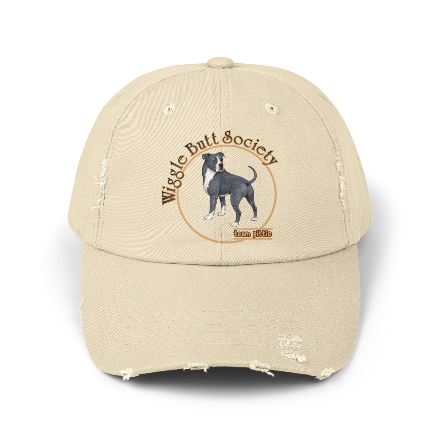 Blue Pittie Vintage Cap