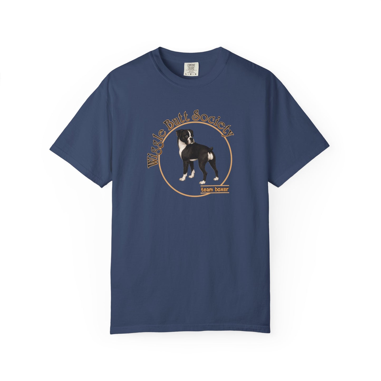 Flashy Sealed Brindle Brindle Tee - Double Sided - “What Is Personal Space?”