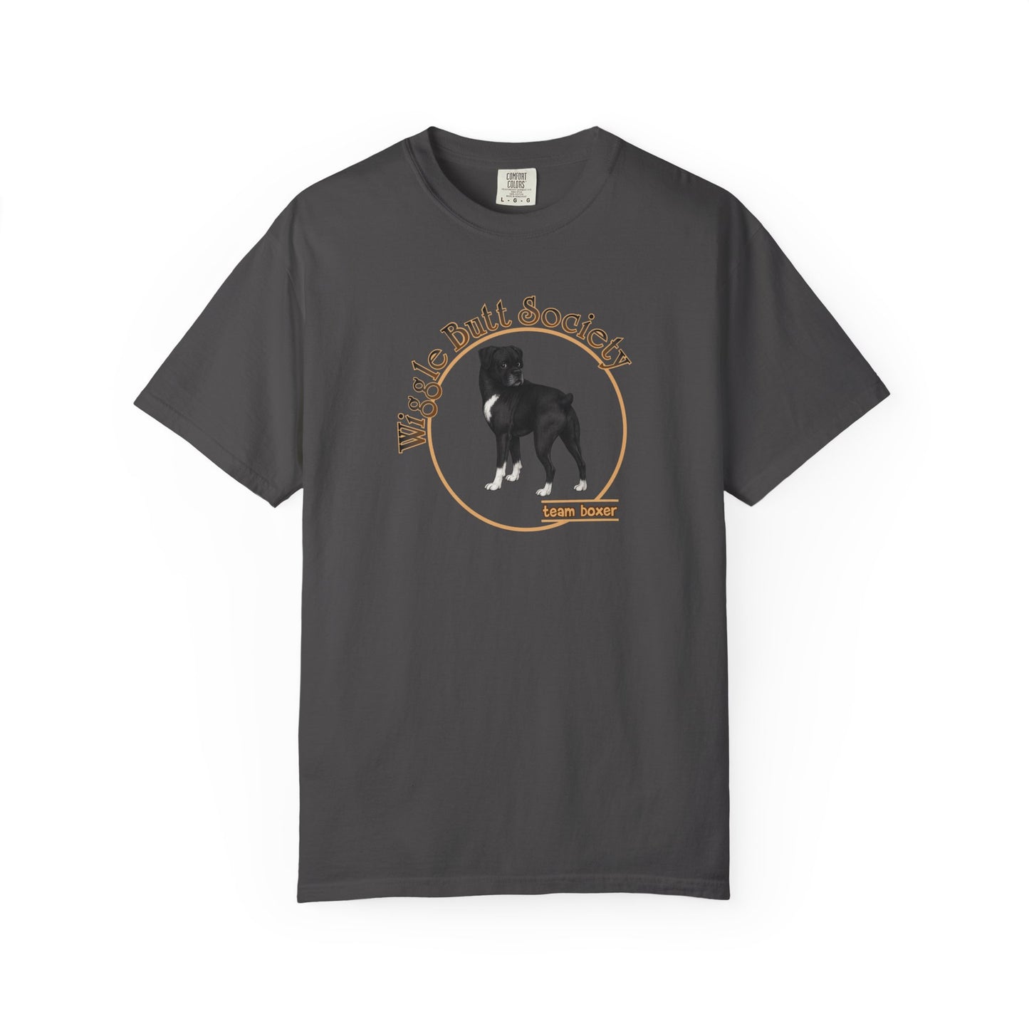 Sealed Brindle Boxer Tee - Double Sided "...I Like My Boxer”