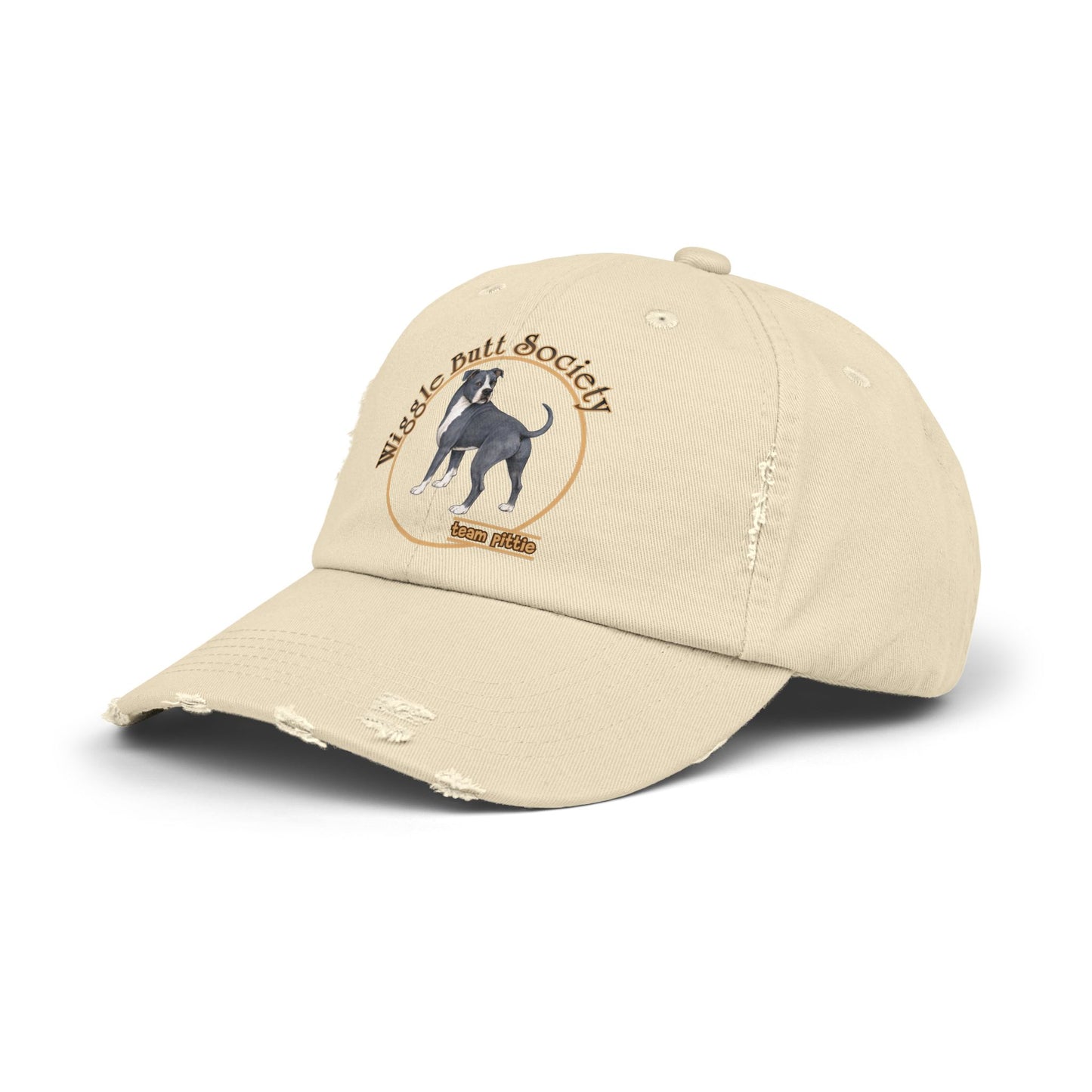 Blue Pittie Vintage Cap