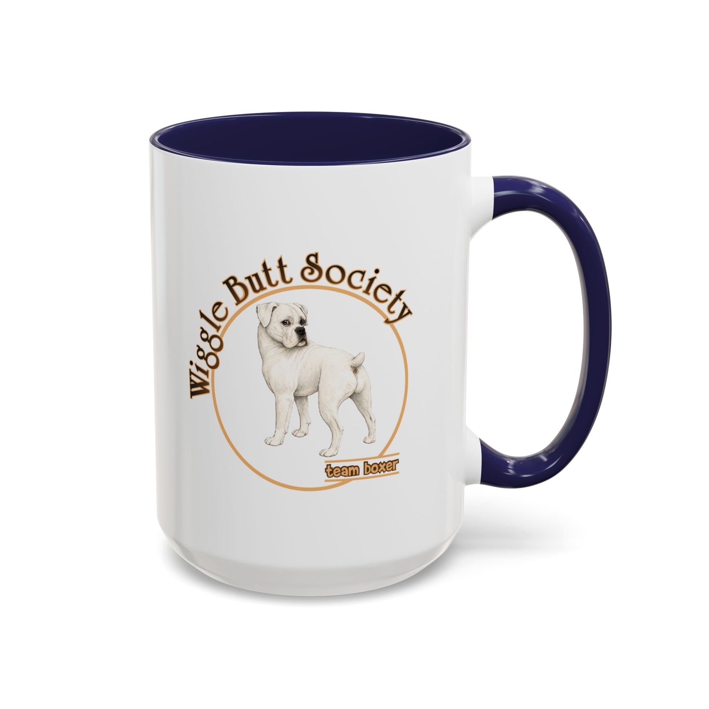 Team Boxer Mug - White Boxer